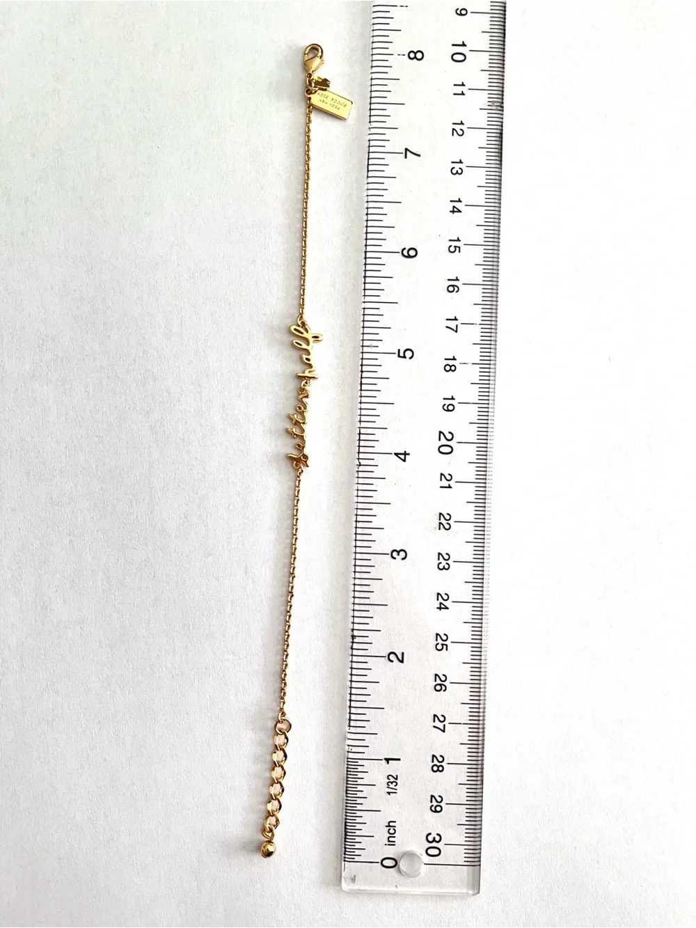 kate spade | ‘better half' Gold Script Bracelet - Picture 3 of 3
